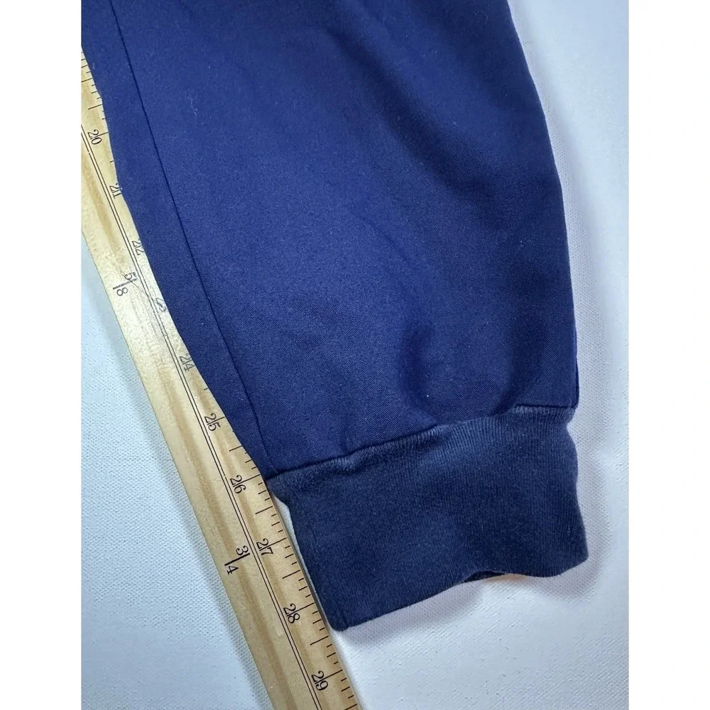 FIGS Women's LARGE Zamora Jogger Scrub Pants Navy Blue‎ Technical Collection